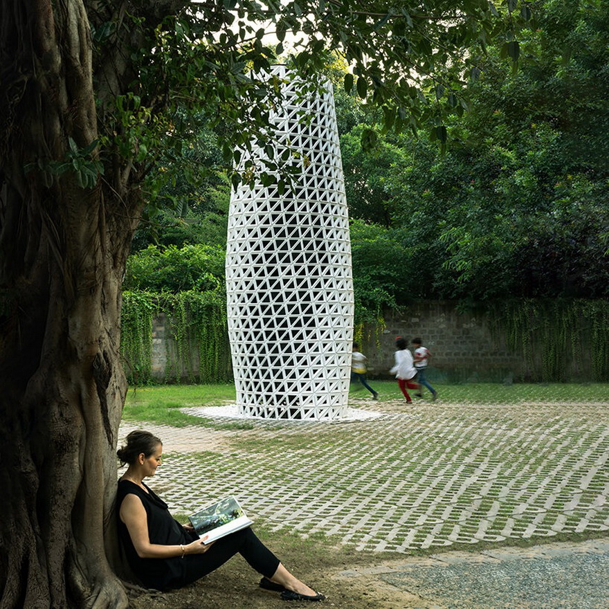 Studio Symbiosis Architects представила свое творение — башню очистки воздуха VERTO Studio Symbiosis Architects представила свое творение — башню очистки воздуха VERTO